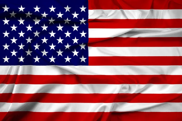 Waving USA Flag — Stock Photo, Image