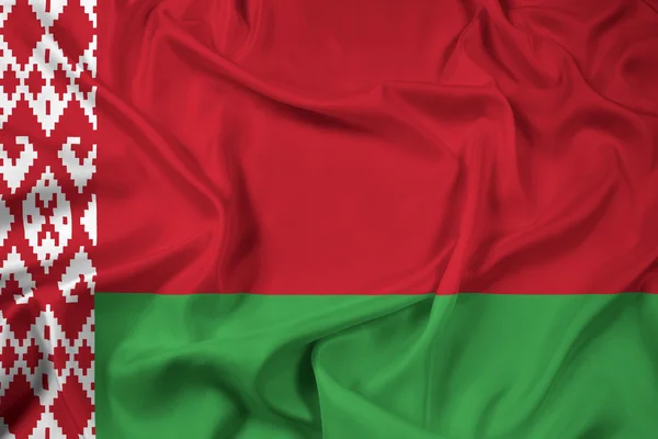 Waving Belarus Flag — Stock Photo, Image