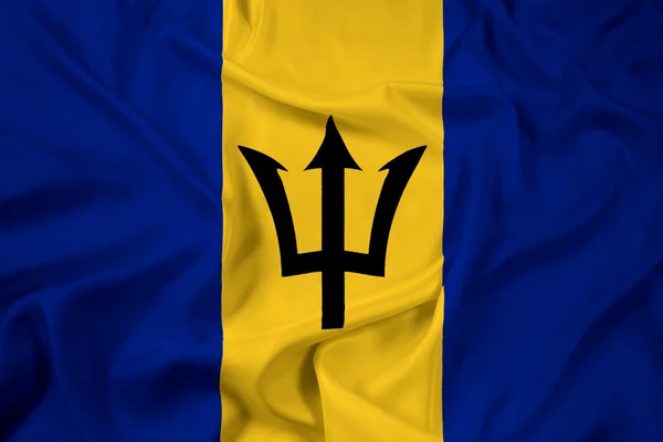 Drapeau de la Barbade — Photo