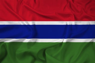 Gambiya bayrak sallayarak