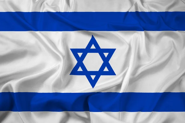 Wapperende vlag van Israël — Stockfoto