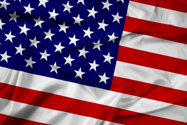 Waving USA Flag — Stock Photo, Image