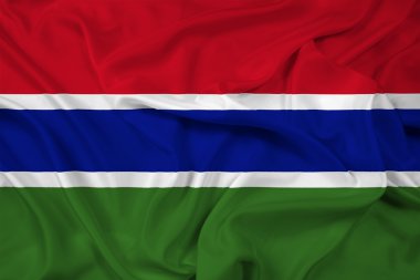 Gambiya bayrak sallayarak