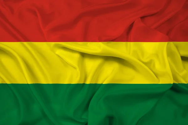 Bolivien-Flagge schwenken — Stockfoto