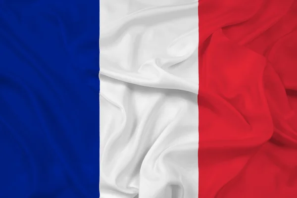 Waving France Flag — Stock Photo, Image