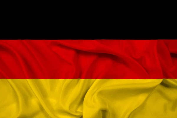 Ondeando bandera de Alemania — Foto de Stock