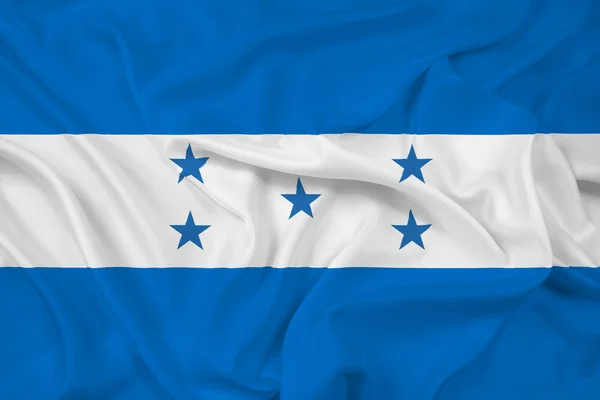 Bandiera Honduras sventolante — Foto Stock