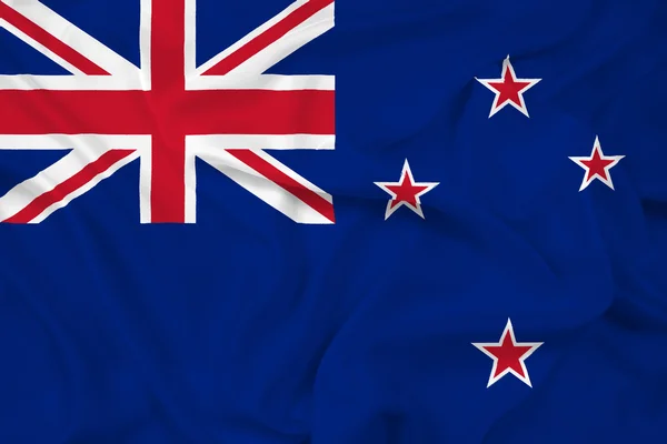 Waving New Zealand Flag — Stock Photo, Image