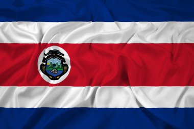 Kosta Rika bayrak sallayarak