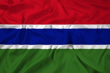 Gambiya bayrak sallayarak