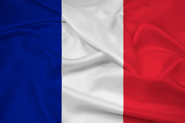 Waving France Flag — Stock Photo, Image