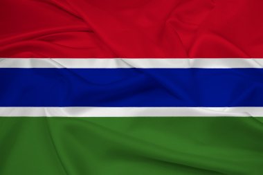 Gambiya bayrak sallayarak