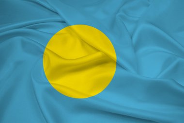 Palau bayrak sallayarak