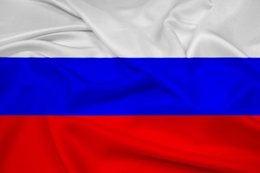 Rusya bayrağı sallayarak