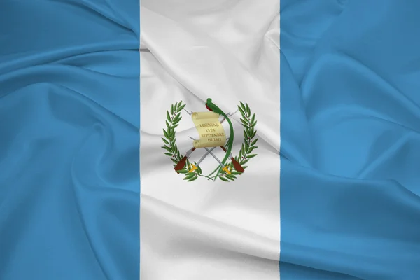 Waving Guatemala Flag — Stock Photo, Image