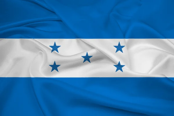 Waving Honduras Flag — Stock Photo, Image