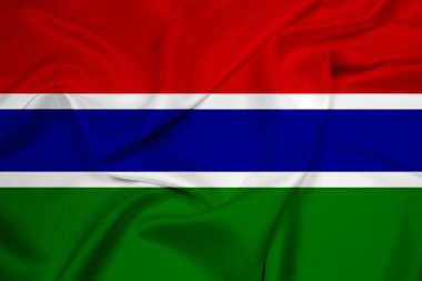 Gambiya bayrak sallayarak