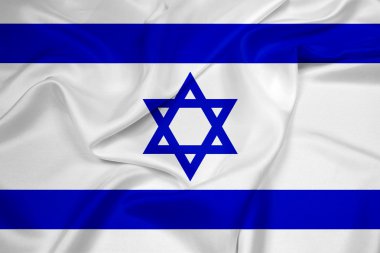 İsrail bayrağı sallayarak