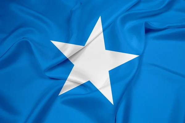 Sventolando bandiera somalia — Foto Stock