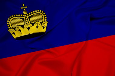 Lichtenstein bayrak sallayarak