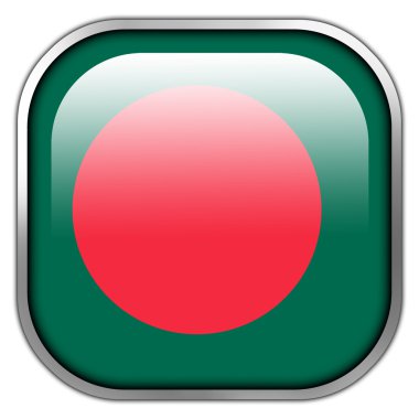 parlak düğme Bangladeş bayrağı Meydanı