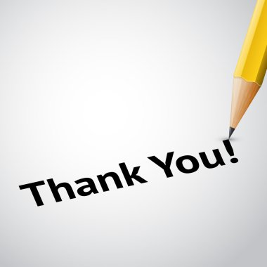 metin teşekkür ederim yazmak