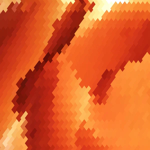 Fond pixels orange — Image vectorielle