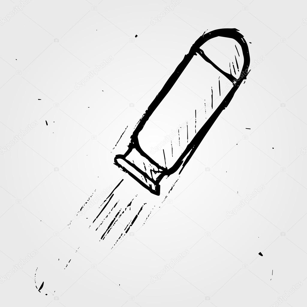 Cartoon bullet flying Vector Art Stock Images | Depositphotos