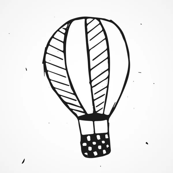 Vetor de balão voador —  Vetores de Stock