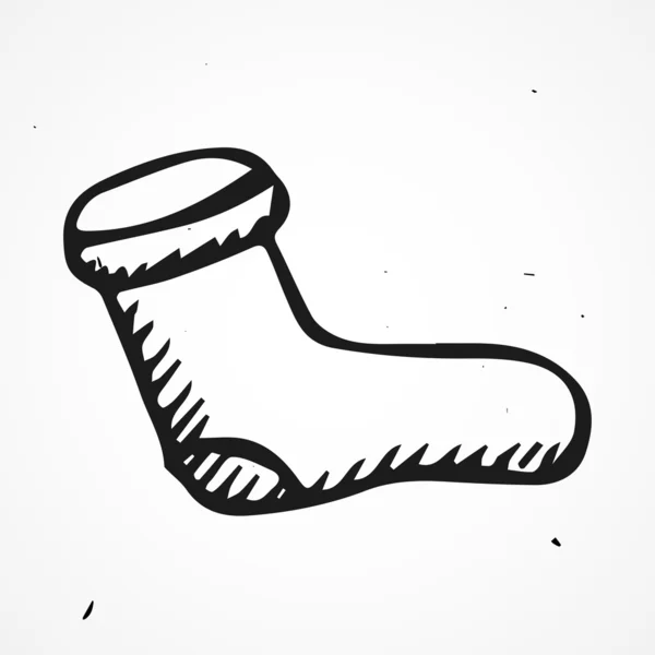 Juego de calcetines en blanco — Archivo Imágenes Vectoriales