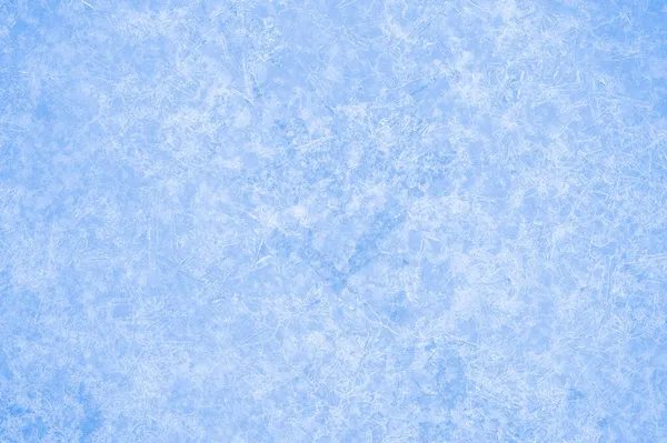 Блакитний лід в ажурному візерунку кристалів льоду. Природний фон — стокове фото