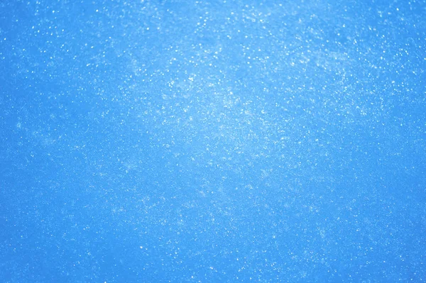 Синій Лід Яскравими Світловими Відблисками Текстурований Природний Фон Вибірковий Фокус — стокове фото