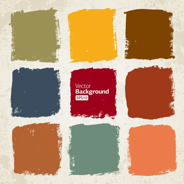 Grunge renkli kareler