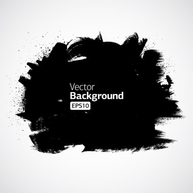 Grunge mürekkep arka plan çizmek