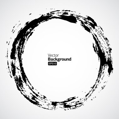 Grunge mürekkep çizim vektör arka plan