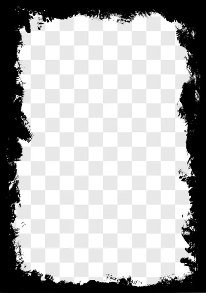 Grunge sınır tasarım öğesi soyut - vektör