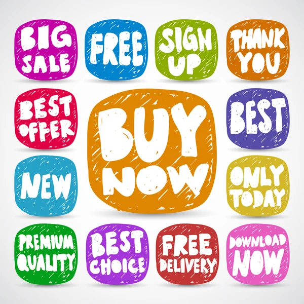 ticari doodle işaretleri