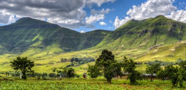 Lesotho Landscape clipart