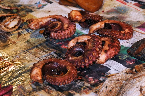 Street Food, Stone Town (Cidade de pedra), Zanzibar — Fotografia de Stock