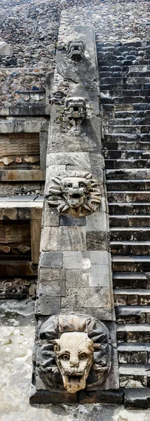 Teotihuacan πυραμίδα Σκάλα — Φωτογραφία Αρχείου