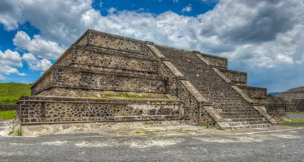 Piramiden van Teotihuacan, Mexico — Stockfoto