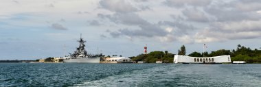 The Battleship USS Missouri and USS Arizona Memorial