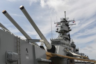 savaş gemisi uss missouri güverte