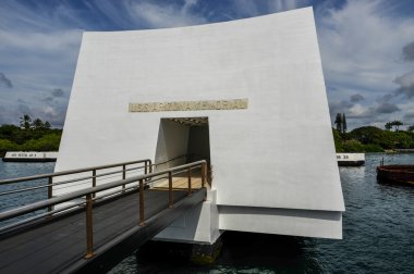 USS arizona Anıtı pearl harbor hawaii
