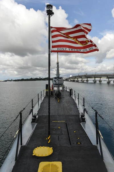 USS Bowfin em Pearl Harbor, Oahu, Havaí — Fotografia de Stock