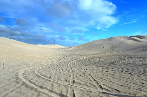 Dunas de arena blanca de la Reserva Natural de Nilgen —  Fotos de Stock