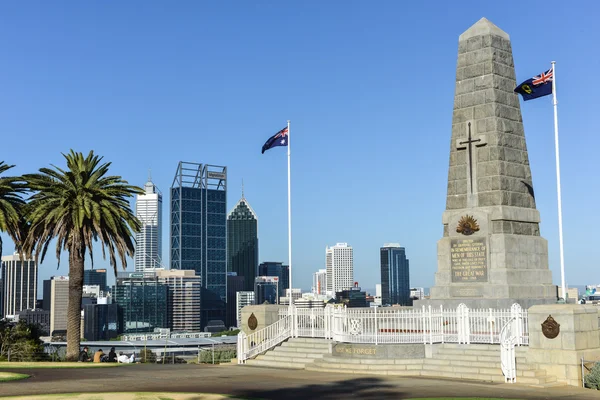 Cenotaaf van de koningen park oorlogsmonument in perth — Stockfoto