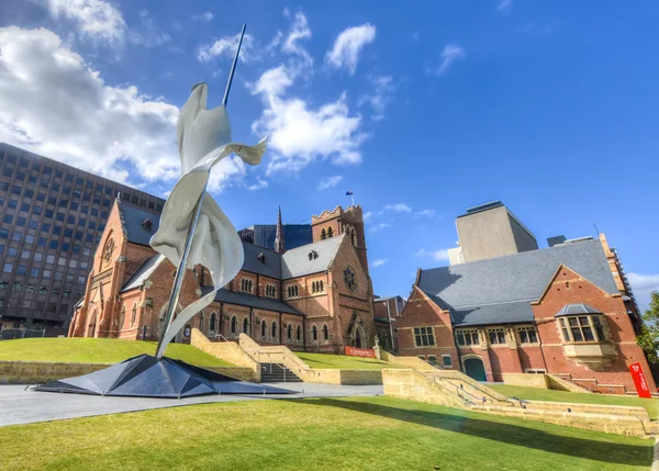 St george's cathedral, perth, australia Zachodnia — Zdjęcie stockowe