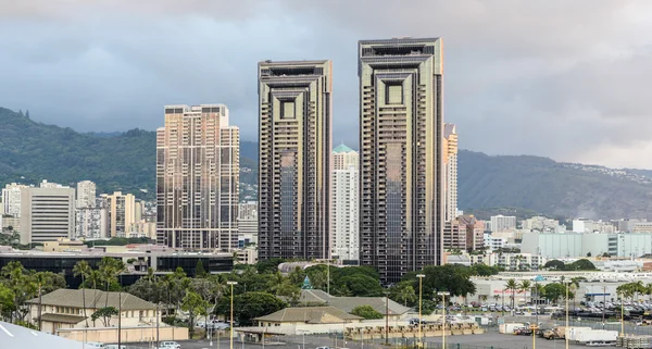 Skyline von Honolulu — Stockfoto