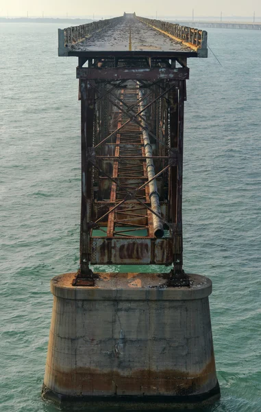 Old Bahia Honda Rail Bridge — Stock Photo, Image